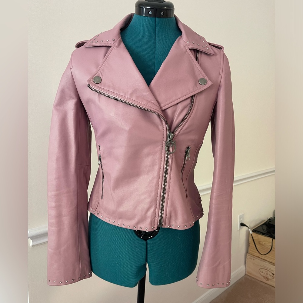 PINKO leather jacket